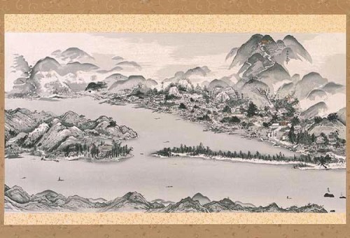 天の橋立　雪舟Amanohasidatezu